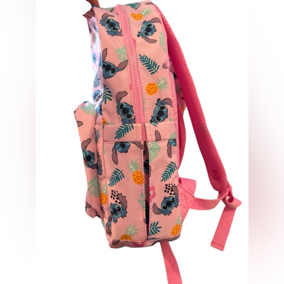 DISNEY x Bioworld Stitch Pink Backpack Two-Piece Set w Detachable Pochette NWT main image 3